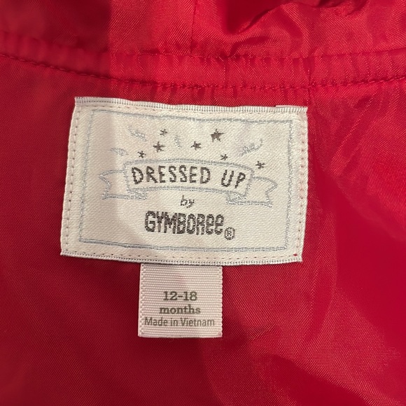 Gymboree Dress Up Red Hooded Ponchu (12 to 18 months) - Picture 5 of 6